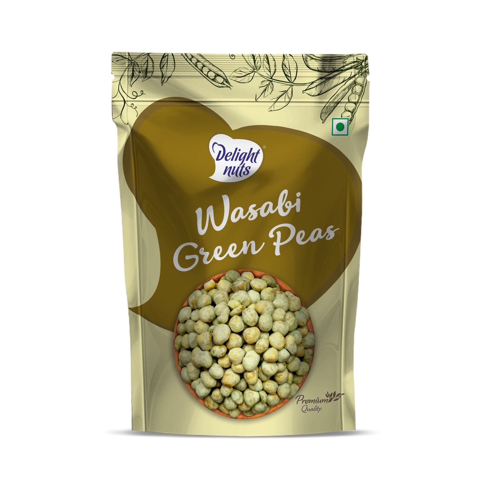 Delight Nuts Wasabi Green Peas