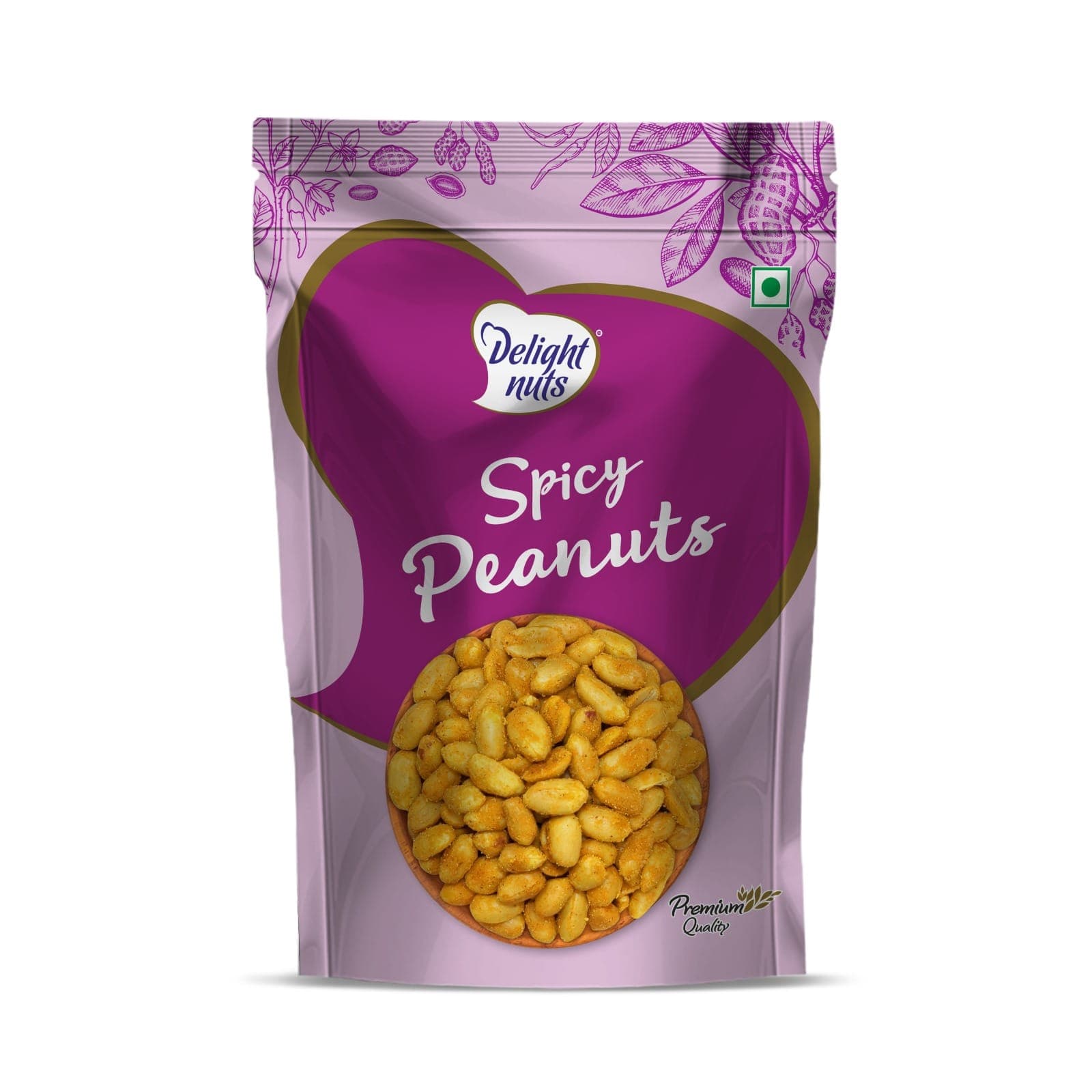 Delight Nuts Spicy Peanuts