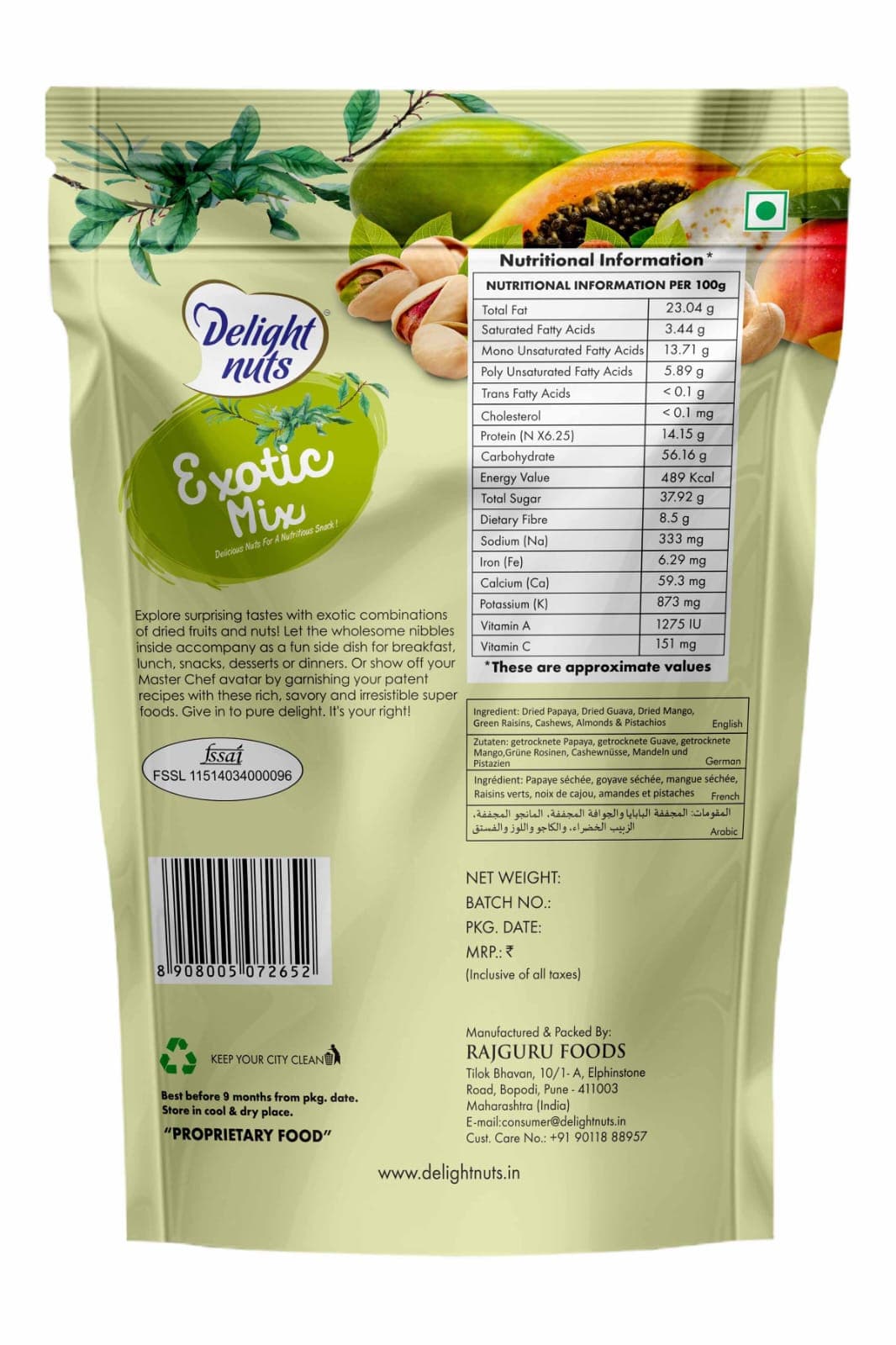 Delight Nuts Exotic Mix thumbnail 2