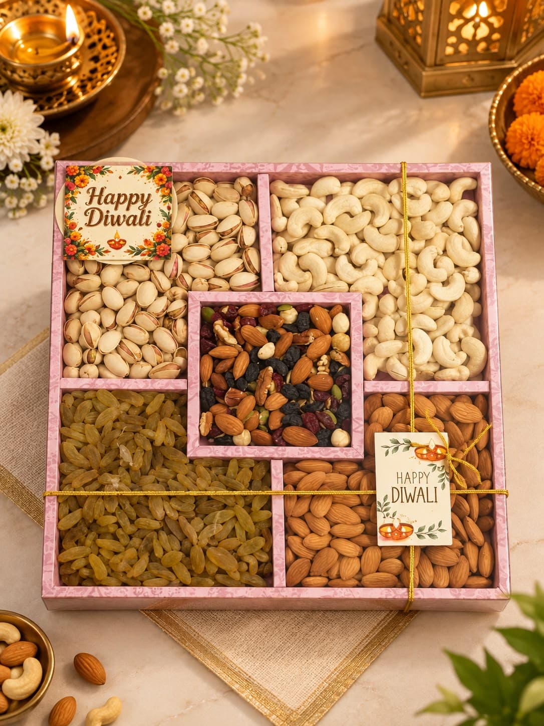 Royal Diwali Grand Dry Fruit Box image 1